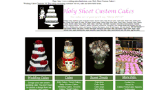 Desktop Screenshot of holysheetcustomcakes.com